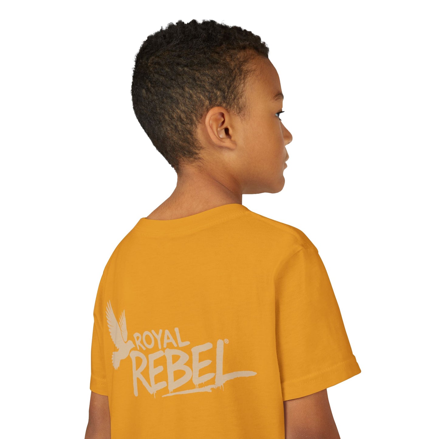 Royal Rebel Fly Youth Tee — Kids' Graphic Skate Streetwear T-Shirt