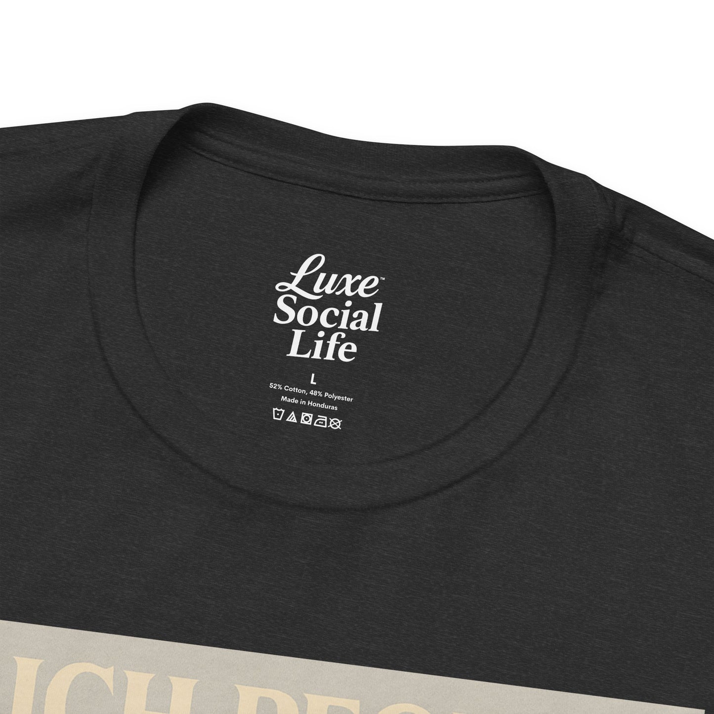 'Rich People Don't Sweat' - Luxe Social Life™ Graphic Tee