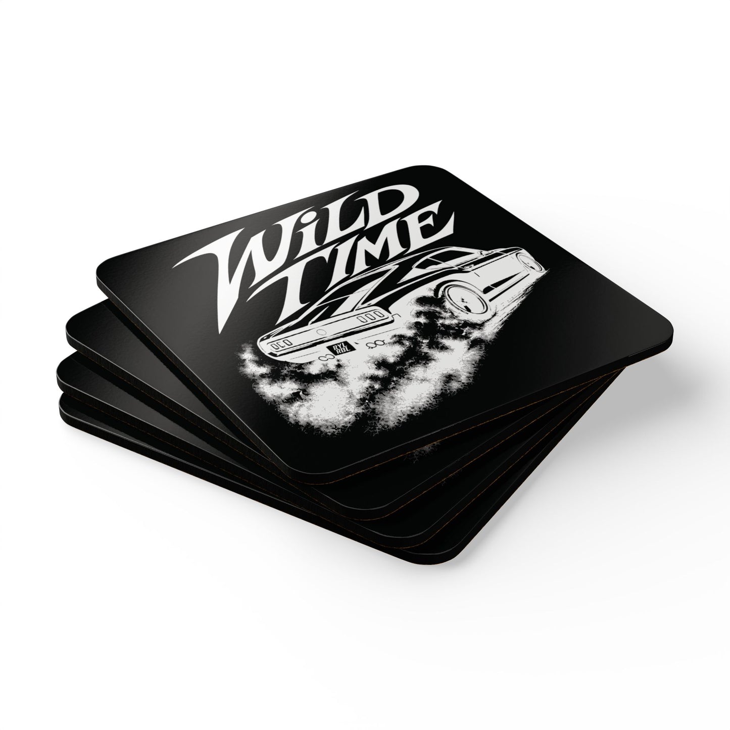 Wild Time™ Street Racer - 4 Piece Coaster Set