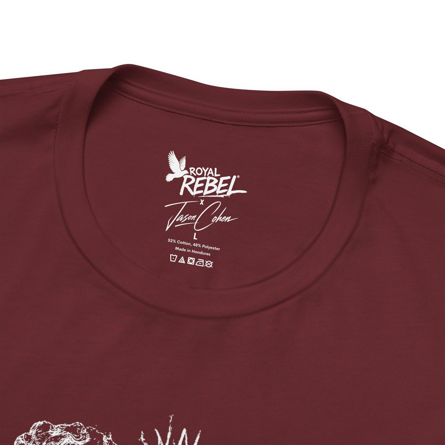 Rebel Sketch Tee - Edgy Unisex Jersey Tee for Rebel Minds