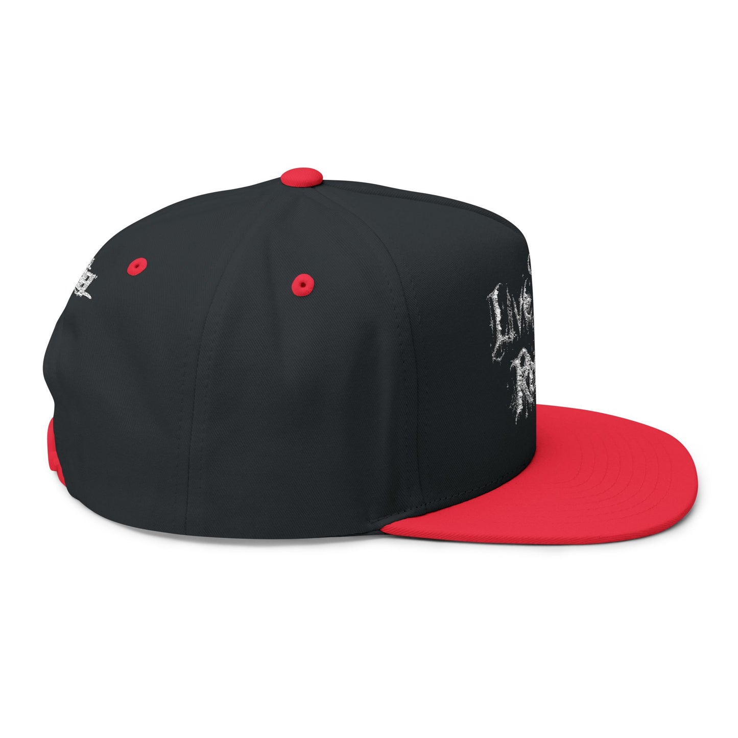 Ethereal Live Love Rebel® Sketch -Embroidered Flat Bill Cap