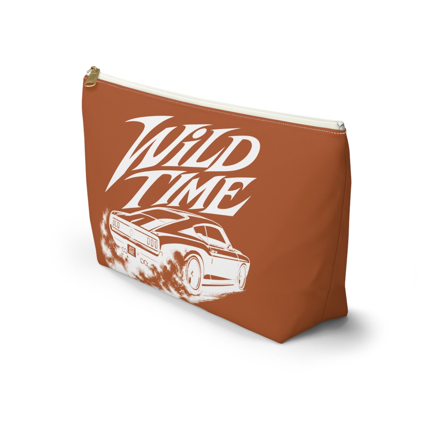 Wild Time™ Street Racer Orange Accessory Pouch - Travel Zip Bag