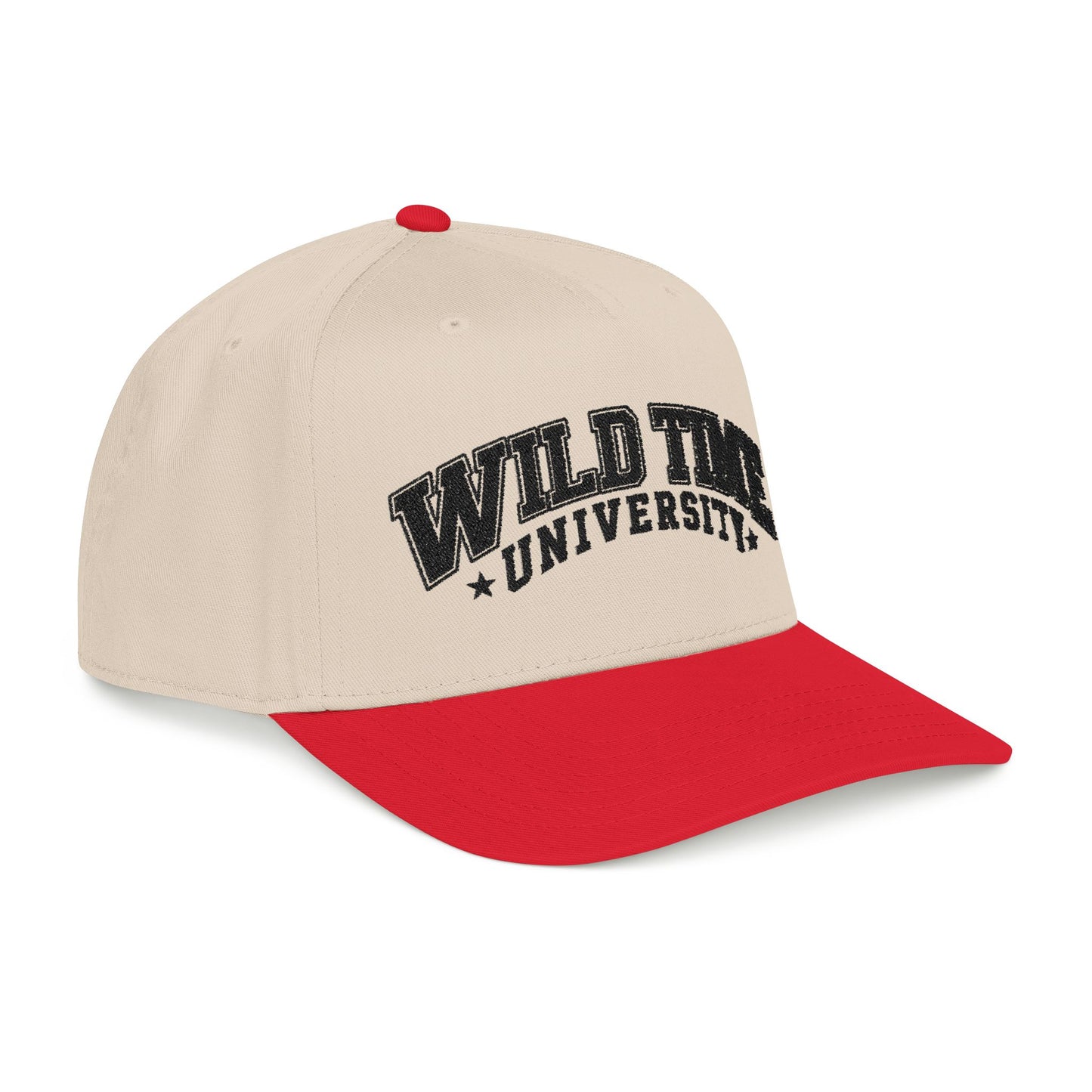Wild Time™ University Baseball Cap - Retro Collegiate Snapback