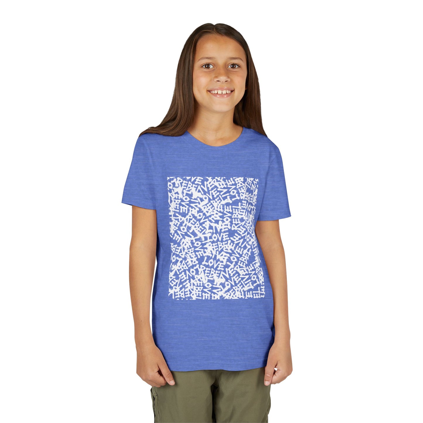 Live Love Rebel Youth Tee — Kids' Graphic Skate Streetwear T-Shirt