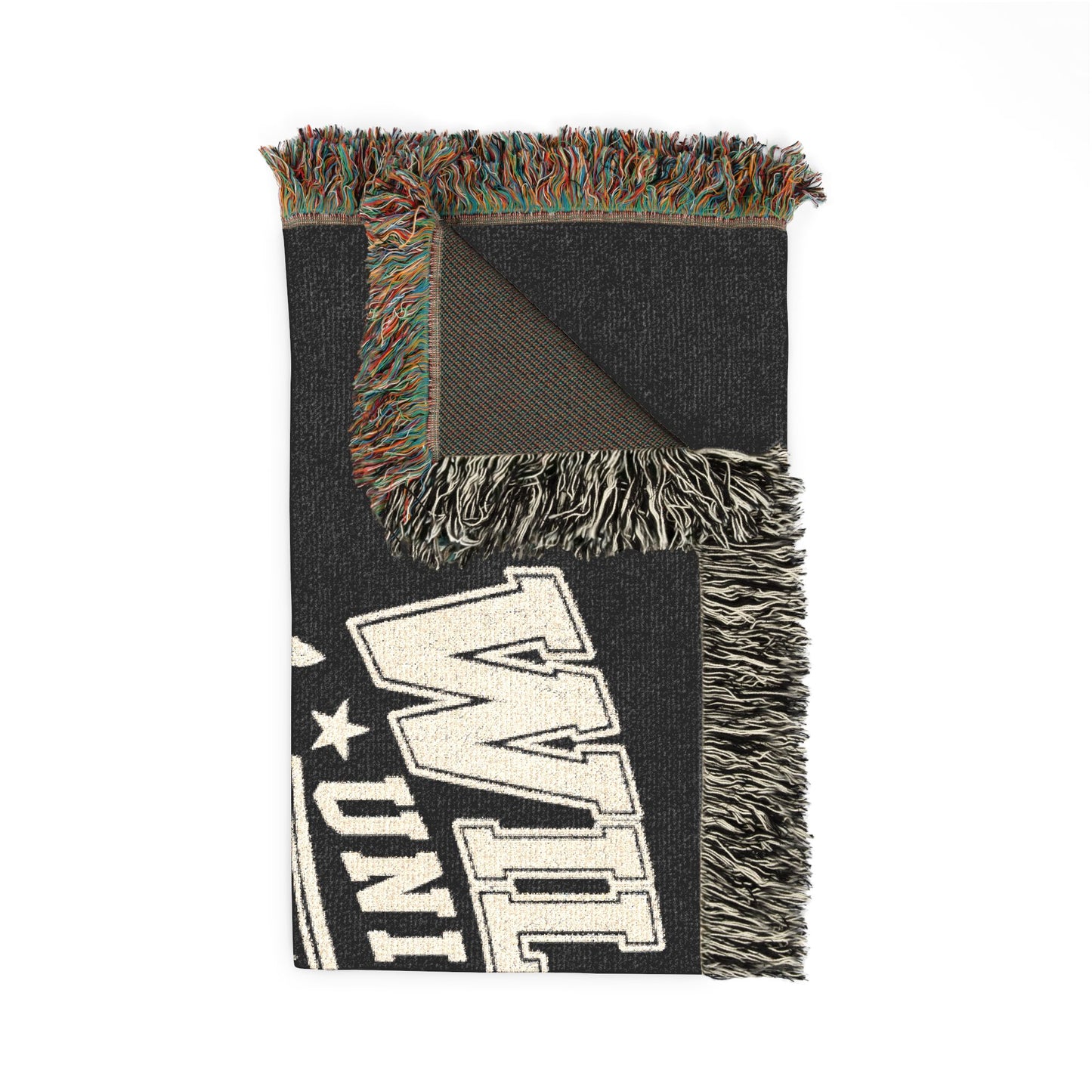 Wild Time™ University Woven Blanket - Cozy Art for the Bold Soul