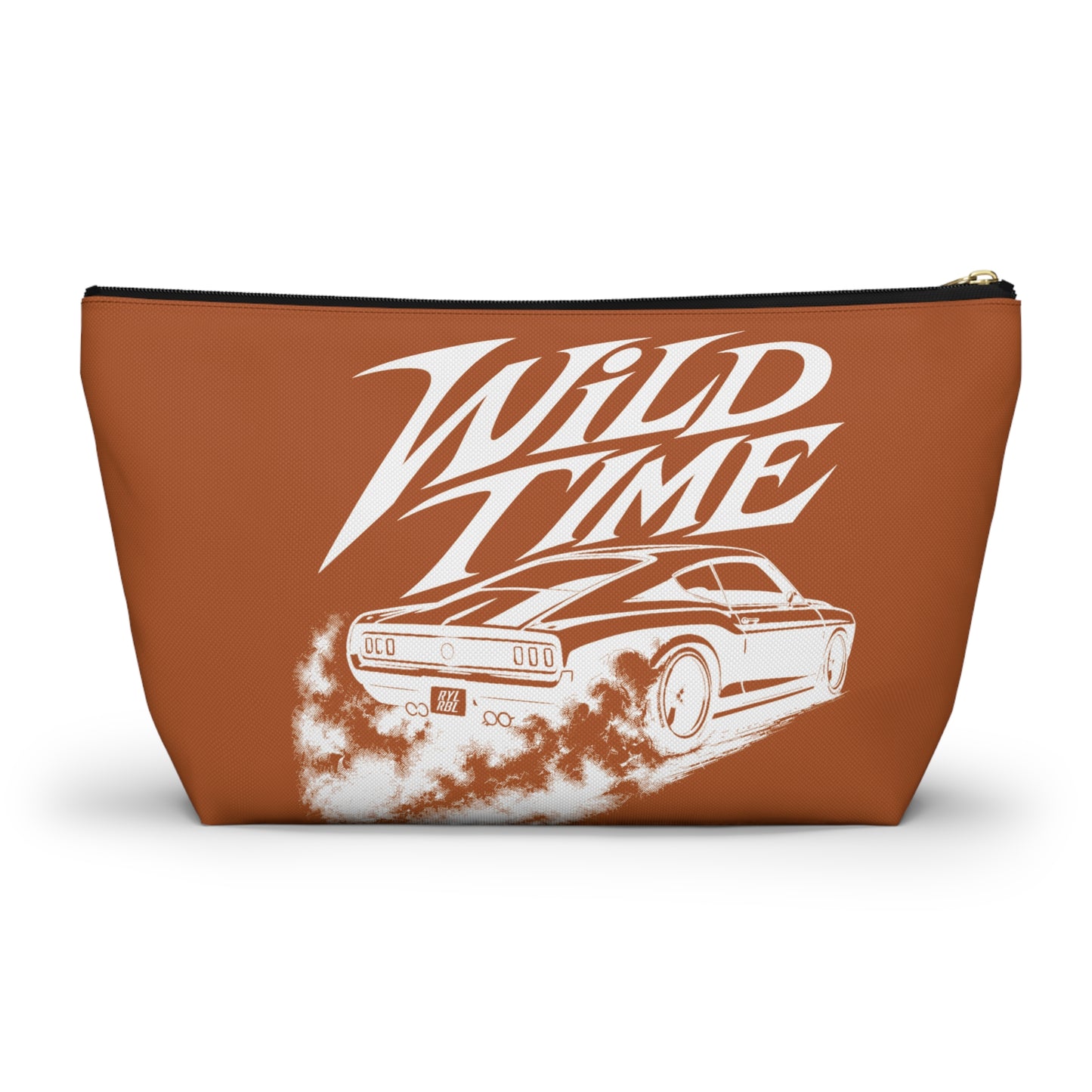 Wild Time™ Street Racer Orange Accessory Pouch - Travel Zip Bag