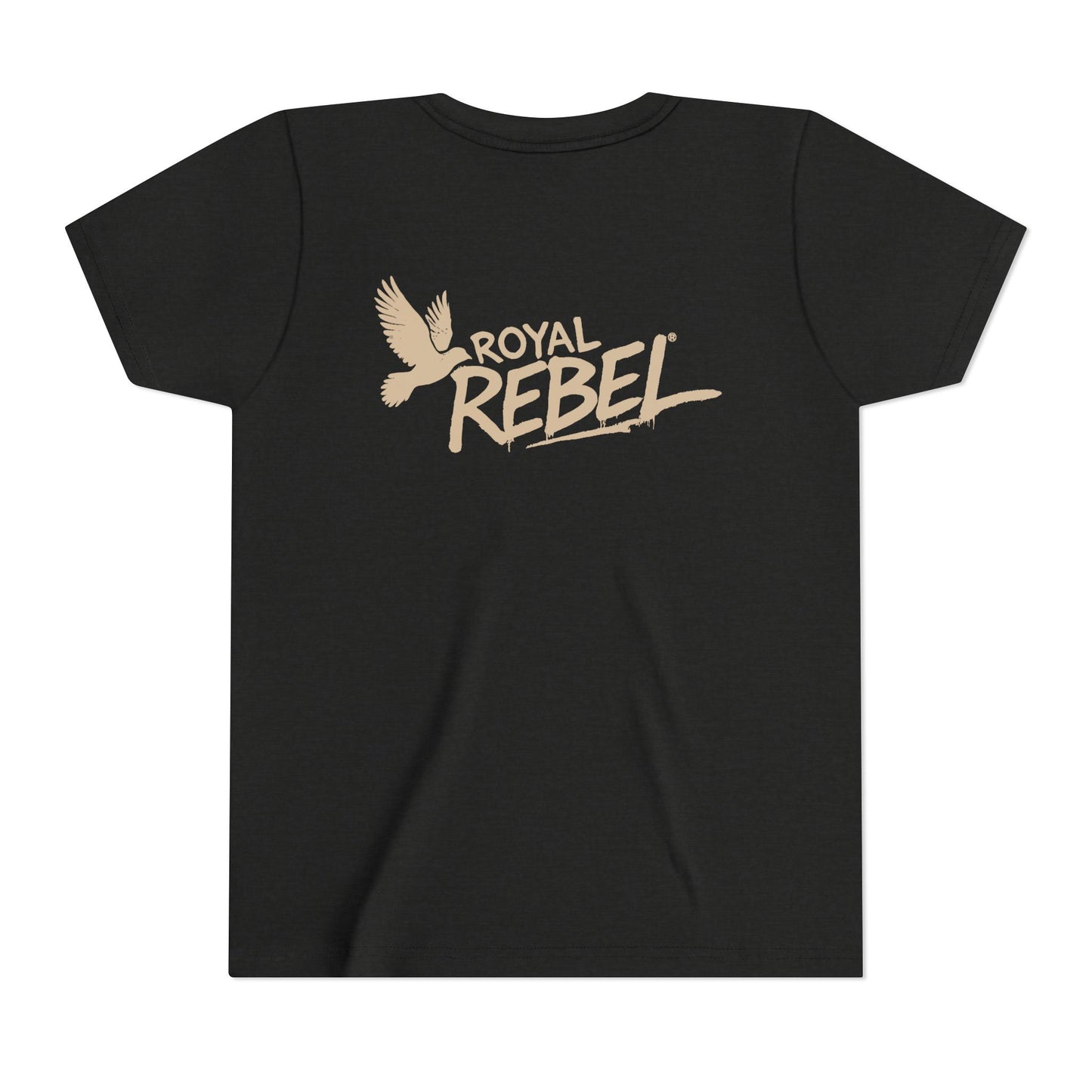 Royal Rebel Fly Youth Tee — Kids' Graphic Skate Streetwear T-Shirt
