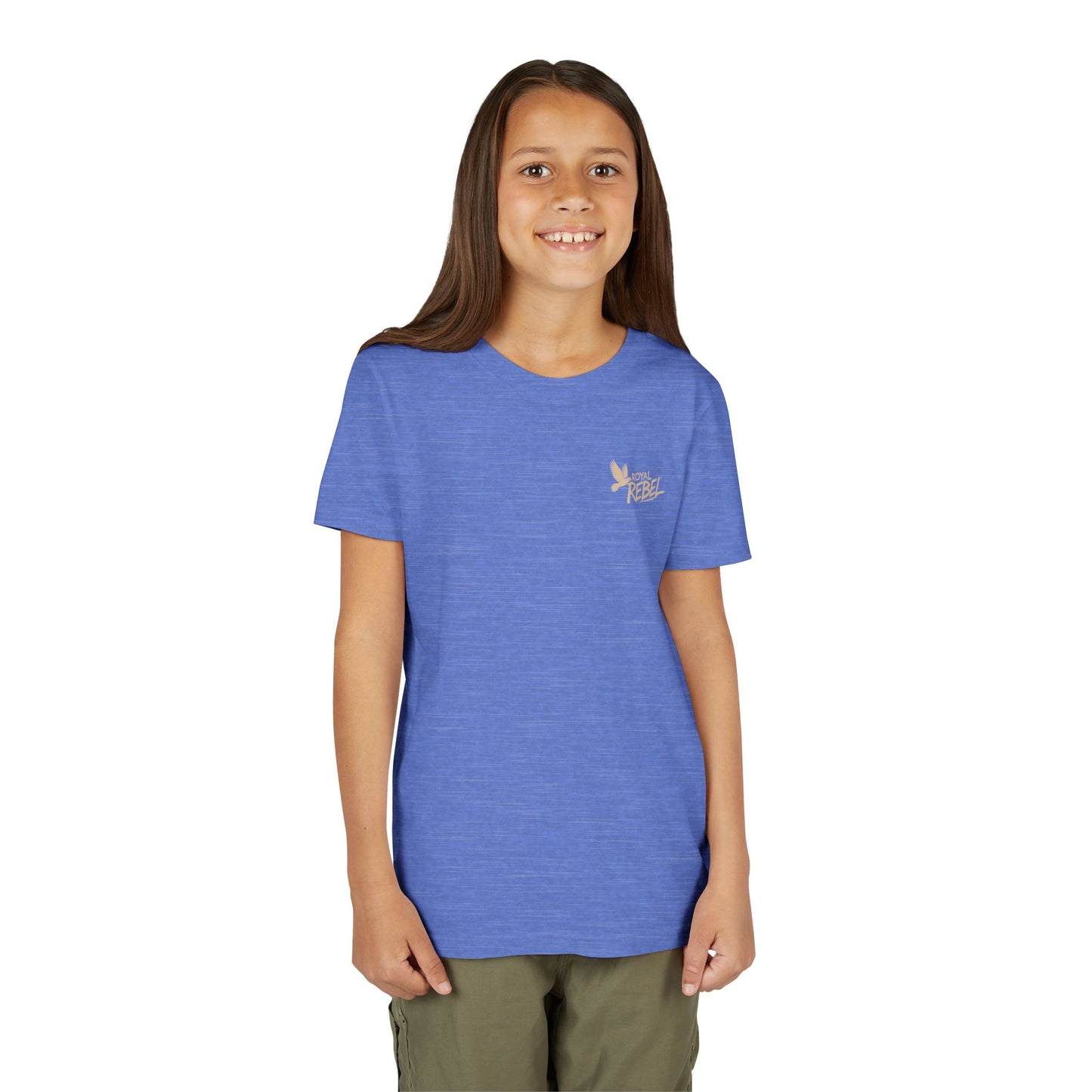 Royal Rebel Fly Youth Tee — Kids' Graphic Skate Streetwear T-Shirt