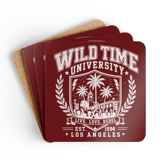 Wild Time™ University - 4 Piece Coaster Set