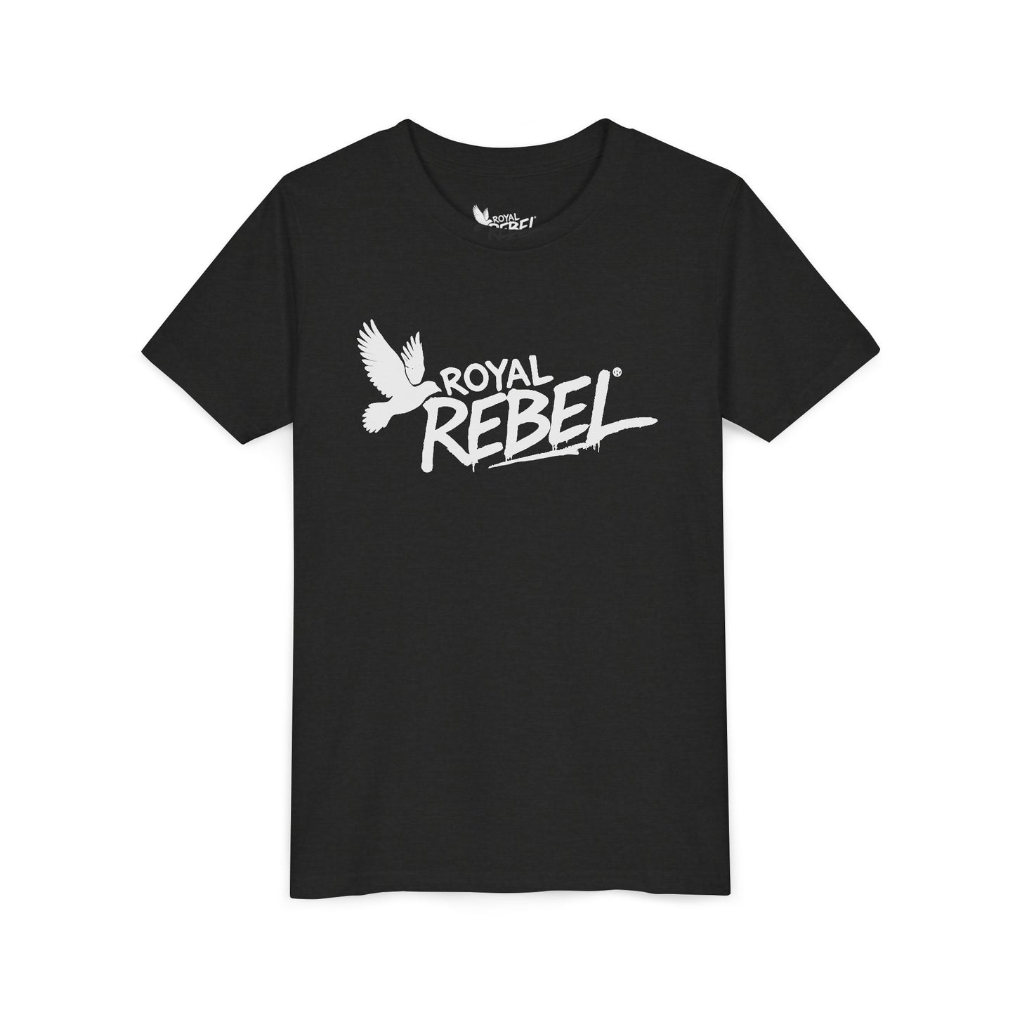 Royal Rebel Youth Tee — Kids' Graphic Skate Streetwear T-Shirt