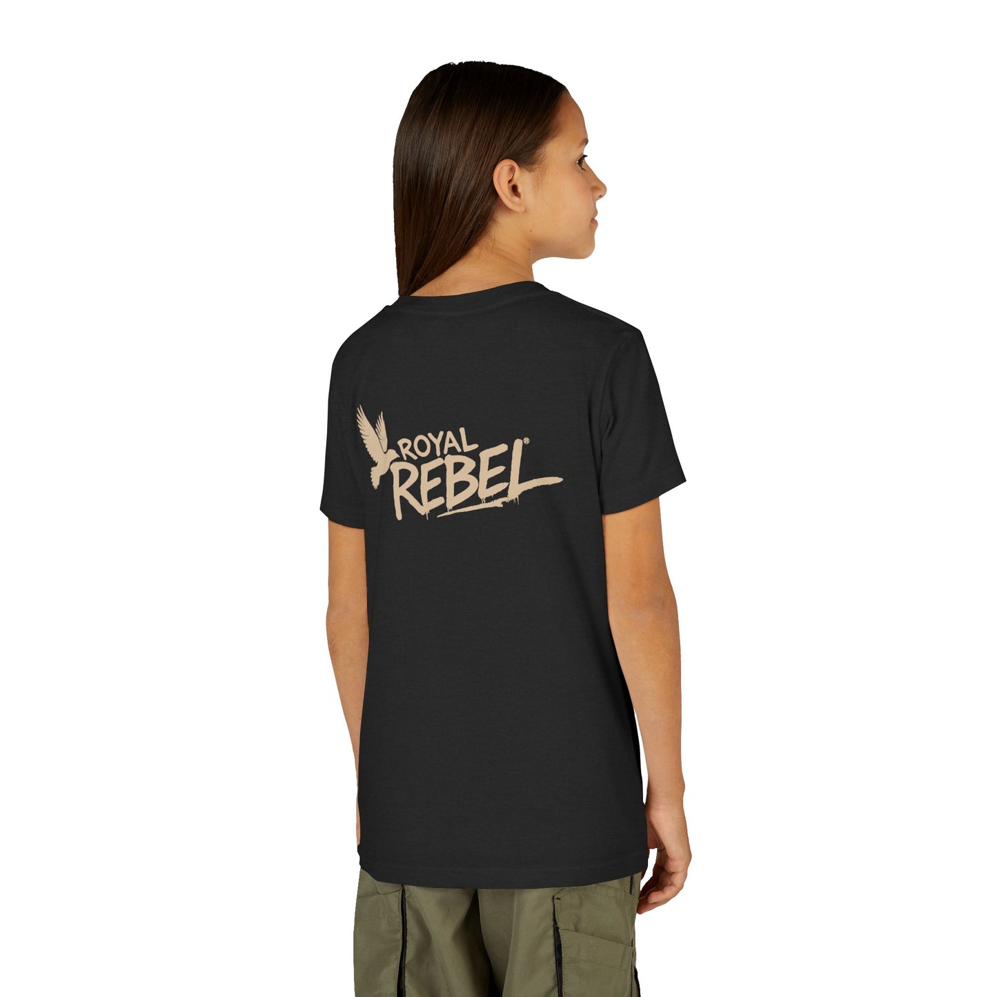 Royal Rebel Fly Youth Tee — Kids' Graphic Skate Streetwear T-Shirt