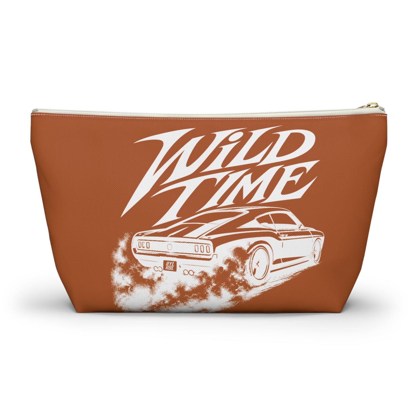 Wild Time™ Street Racer Orange Accessory Pouch - Travel Zip Bag