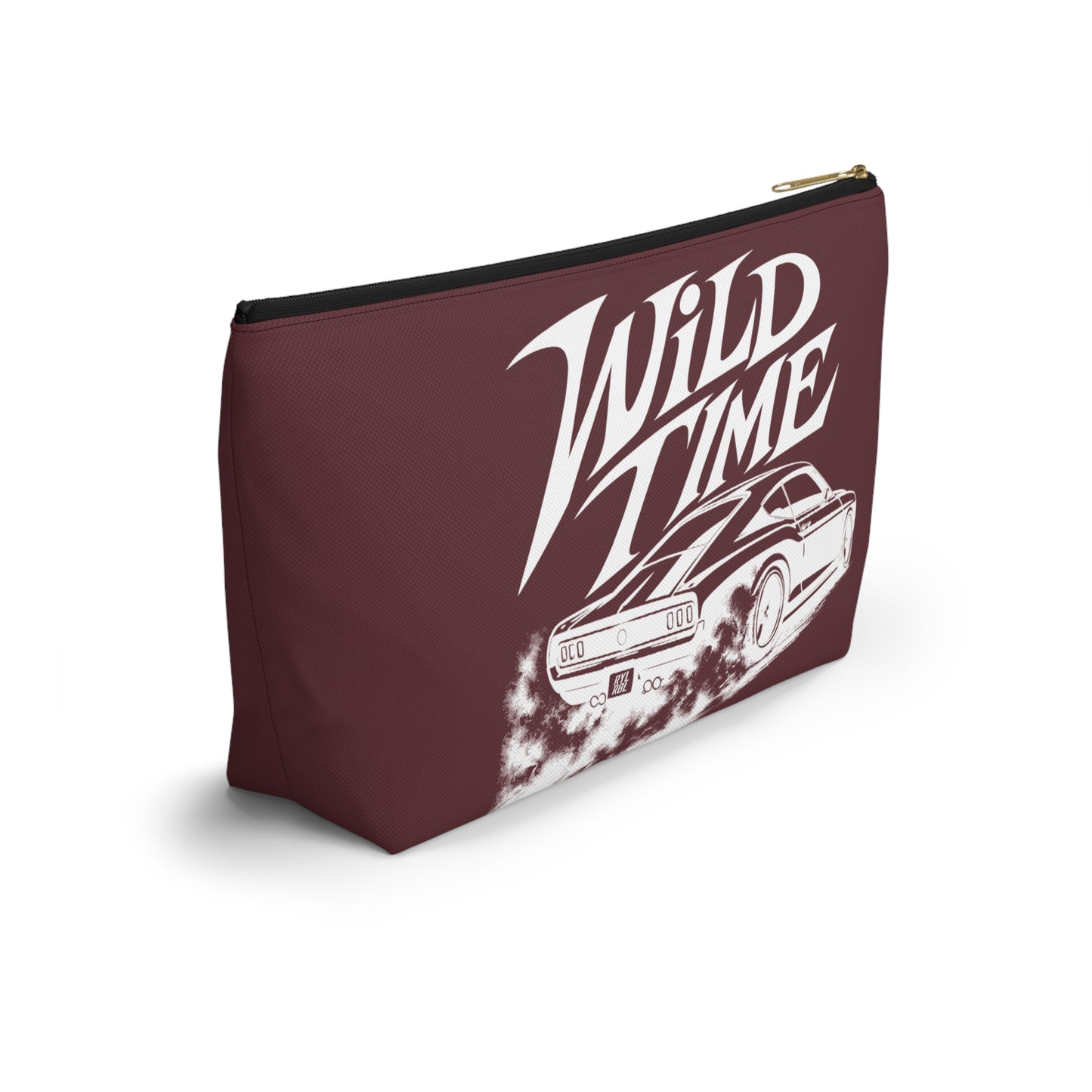 Wild Time™ Street Racer Maroon Accessory Pouch - Travel Zip Bag