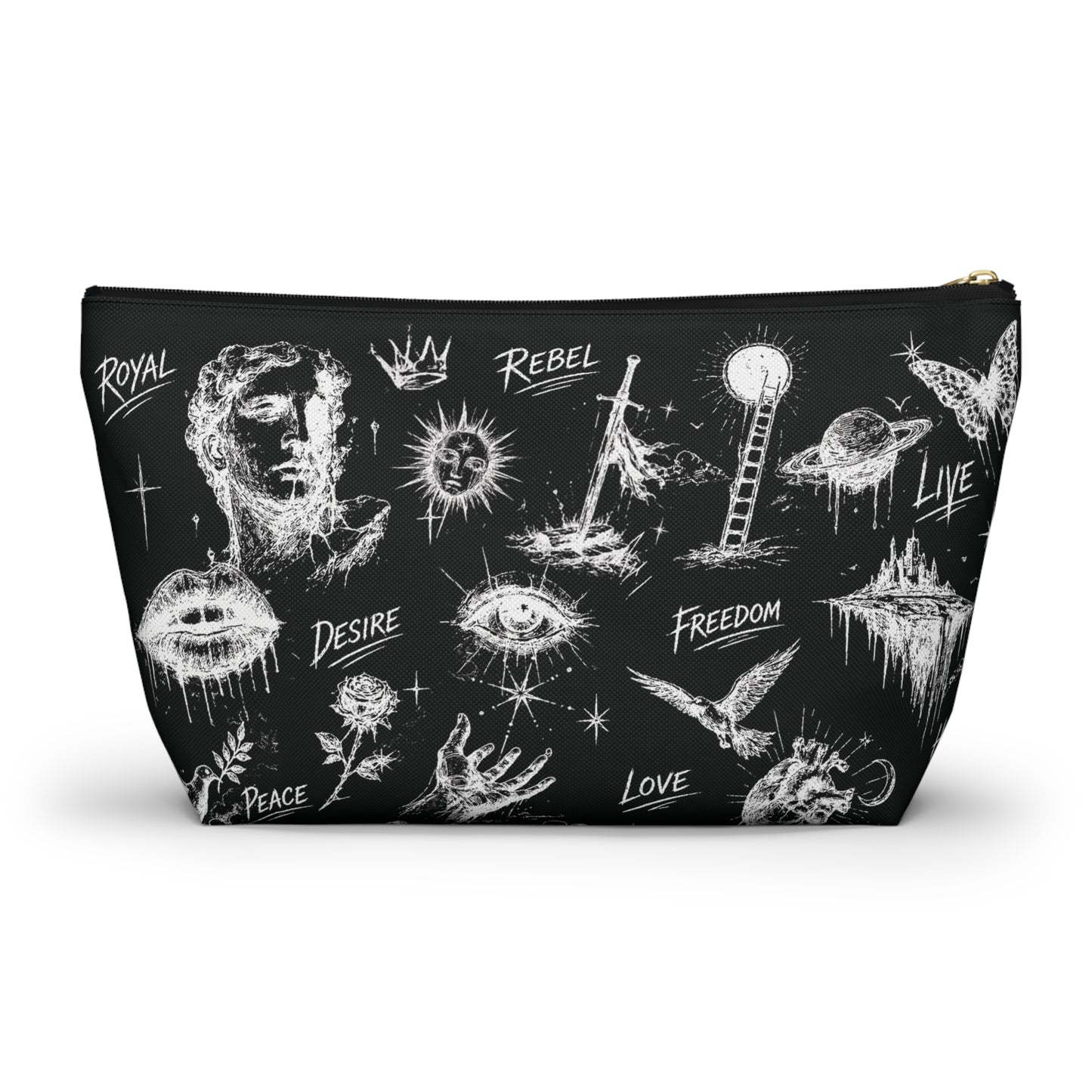 Ethereal Rebel Sketch  :  Everyday Rebel Pouch