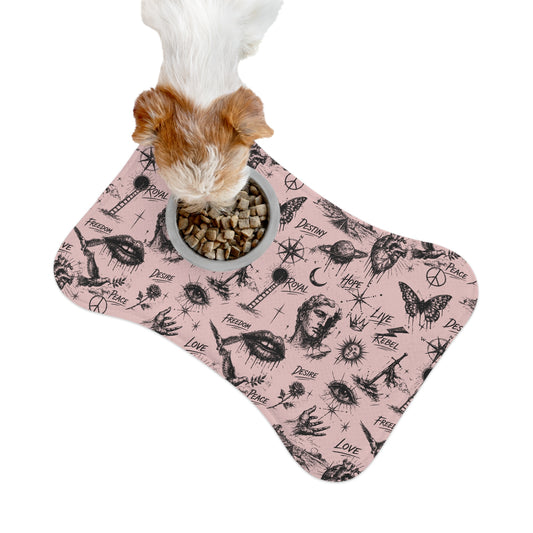 Rebel Sketch - Pet Feeding Mat