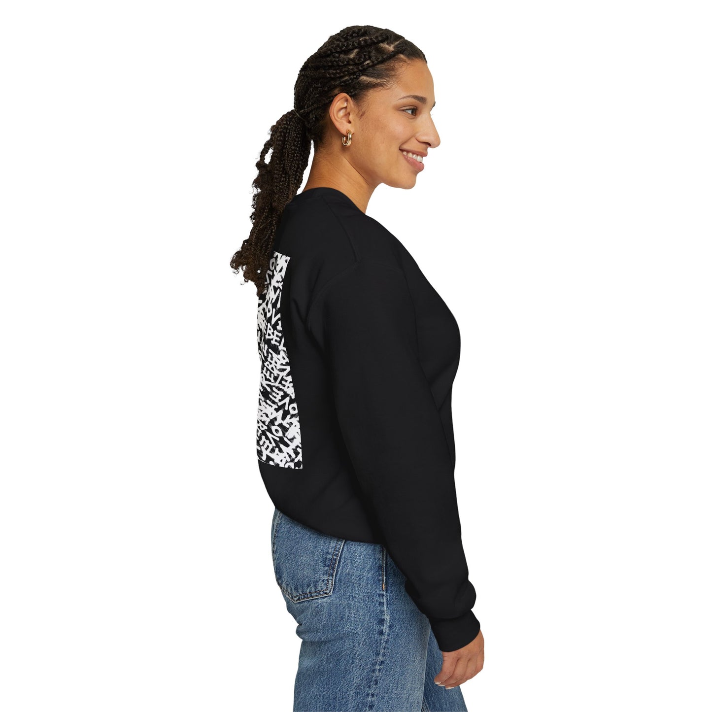 Royal Rebel® Unisex Crewneck Sweatshirt - Live Love Rebel™ Graphic