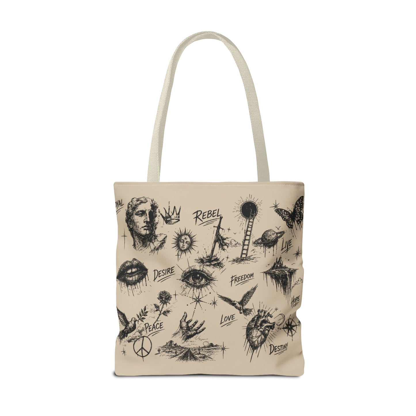 Royal Rebel® Ethereal Sketch Tote Bag