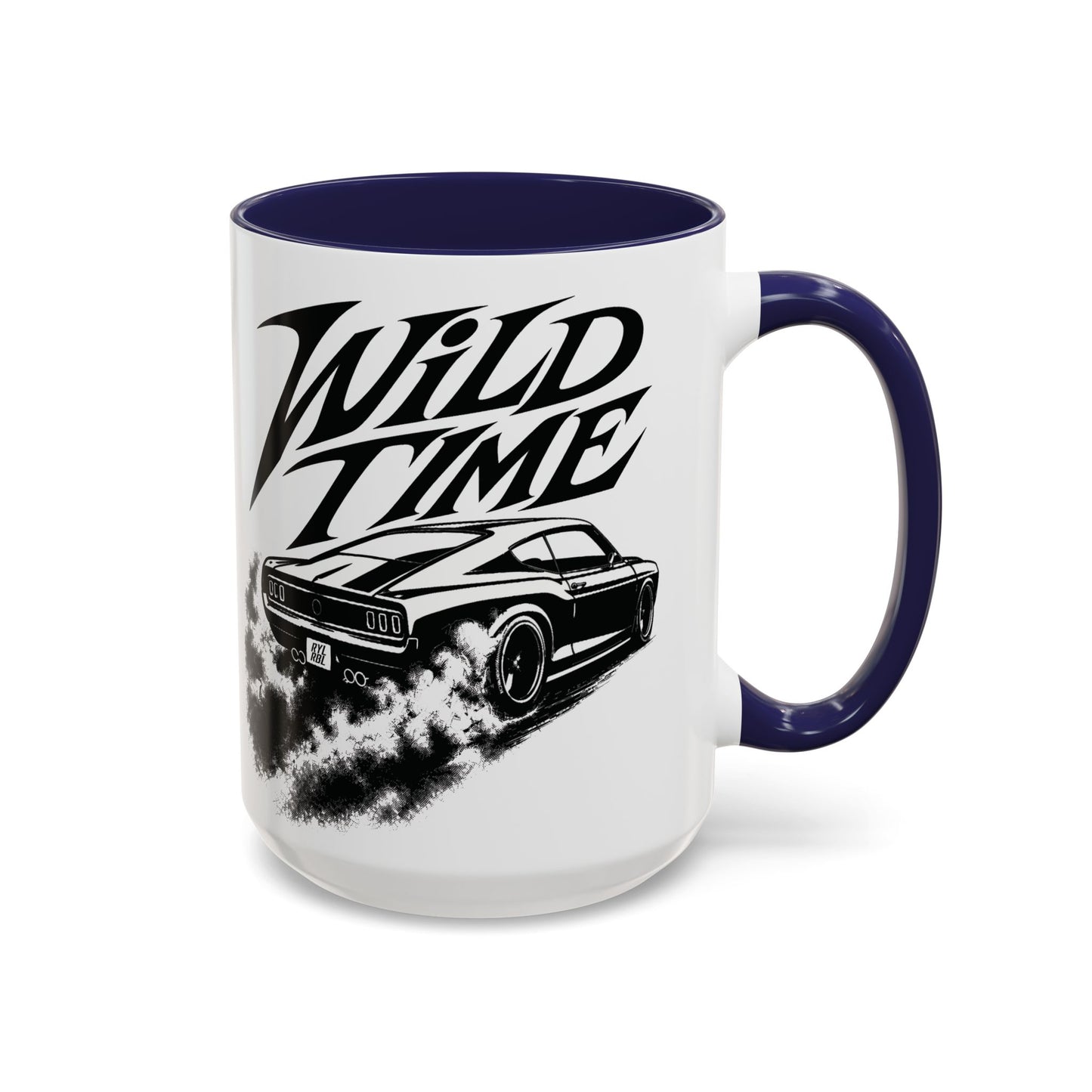 Coffee Mug - 'Wild Time' Muscle Car Accent Mug 15 oz