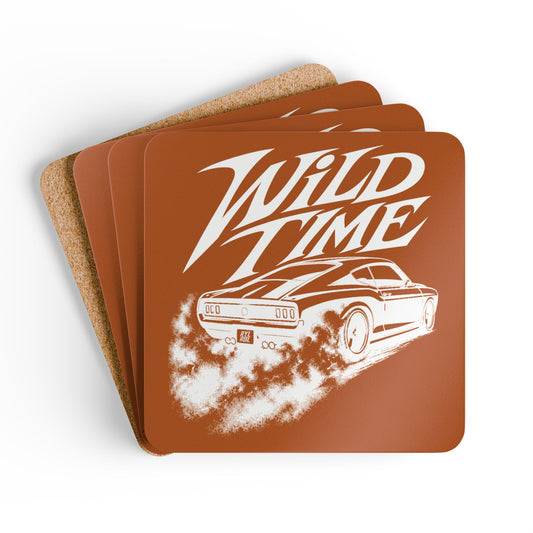 Wild Time™ Street Racer - 4 Piece Coaster Set