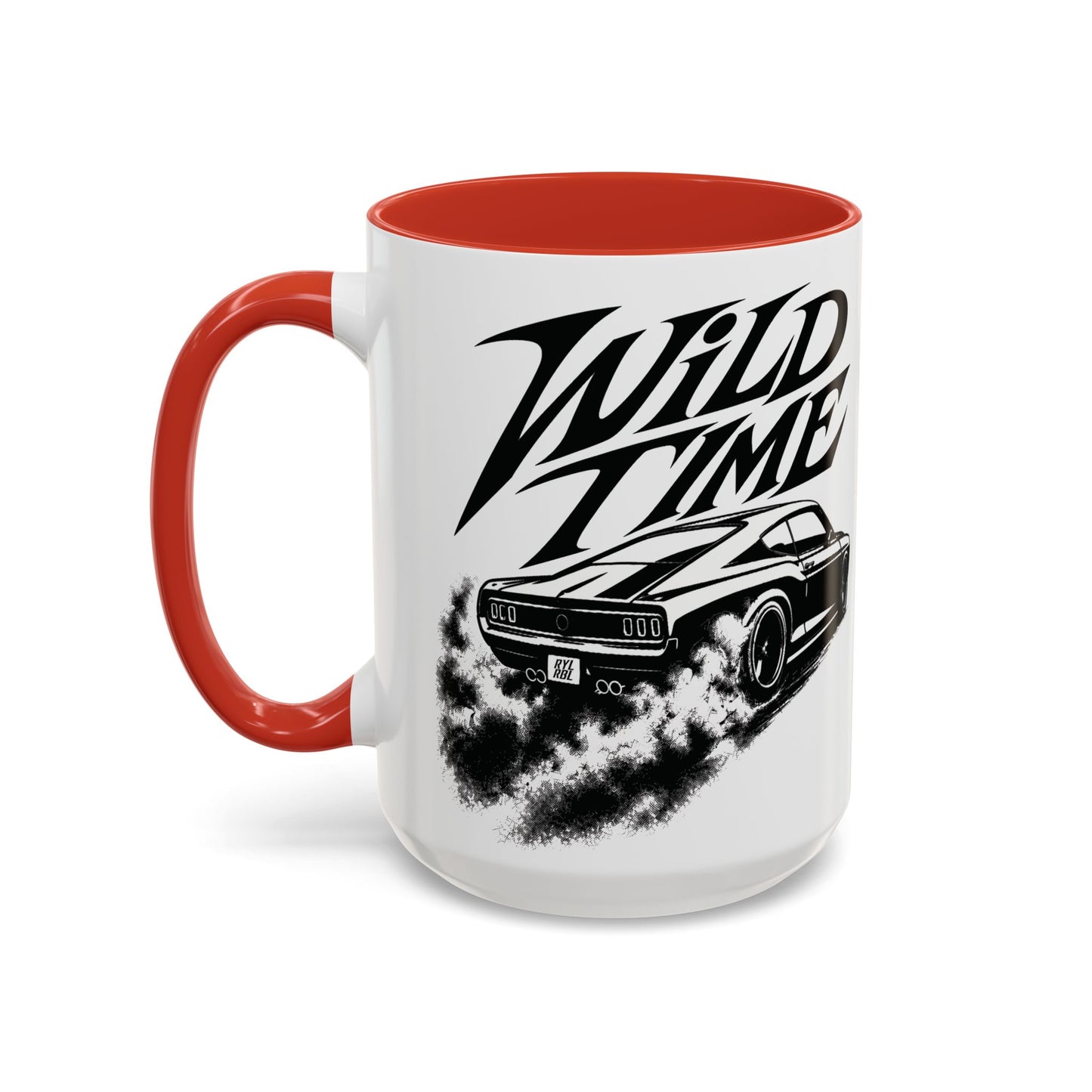 Coffee Mug - 'Wild Time' Muscle Car Accent Mug 15 oz