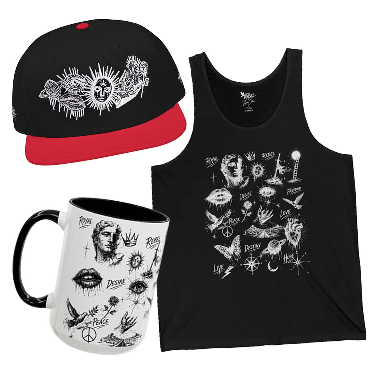 3 Item - Rebel Sketch Collab Box - *GOOD DEAL*