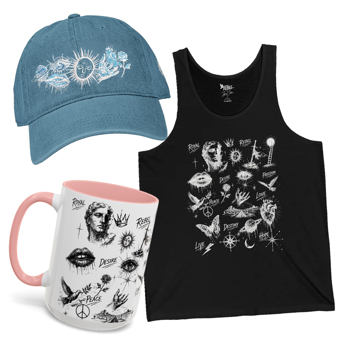 3 Item - Rebel Sketch Collab Box - *GOOD DEAL*