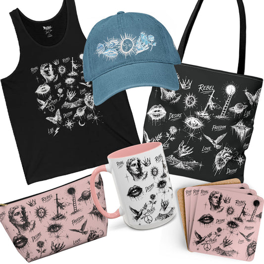 6 Item - Rebel Sketch Collab Box - *GREAT DEAL*